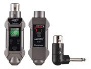 Receptor De Áudio Profissional Com Conversor Uhf Sem Fio