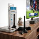 Receptor de Canais Abertos Para TV Digital Interno Lehmox LEY-56 Sinal Estável UHF/VHF Base de Apoio