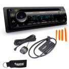 Receptor de CD Sony MEX-N5300BT com Bluetooth e SiriusXM