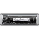 Receptor de mídia digital marinho Kenwood KMR-M328BT com Alexa