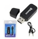 Receptor De Música Bluetooth Usb Wireless Sem Fio Btmr-6313