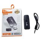 Receptor de Música para Carro USB Bluetooth EL-1831 Eletromex