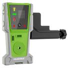 Receptor Detector De Nível a Laser Huepar Com Linhas Pulsantes Verticais E Horizontais, Lâmpada