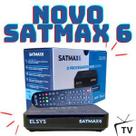 Receptor Digital Satmax 6 com Sathregional Para Antena Parabólica