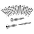 Receptor e cabo Swage Stud End BLIKA de aço inoxidável 3/16 Receptor e cabo Swage Stud End BLIKA de aço inoxidável 3/16