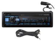 Receptor estéreo para carro Alpine UTE-73BT Bluetooth com USB
