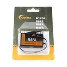 Receptor FUTABA Compatível com Antena Dupla 2.4Ghz FASST LBT para Drones RC FPV de Asa Fixa