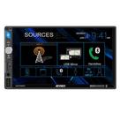 Receptor multimídia digital Jensen CM701MIR 7" com tela sensível ao toque