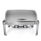 Rechaud Aço Inox Premium Basculante Retangular Gourmet Mix