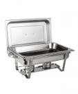 Rechaud Banho Maria Aço Inox 9 L com Fogareiro Brasinox