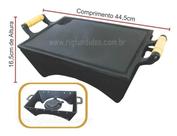 Rechaud De Ferro Fundido 25x35 Cm Alça Madeira - RIG