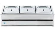 Rechaud De Mesa Frio Salada 3 Cubas 1/2Gn Ibet