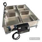 Rechaud eletrico 110v 4 cubas 20kg