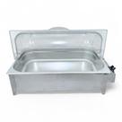 Rechaud Elétrico 750W Cuba Inox 1/1X100 Tampa Acrílico 220v
