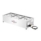 Rechaud Elétrico Inox 3 Cubas Spolu 220V SPL-503 Rechaud Elétrico Inox 3 Cubas Spolu 220V SPL-503