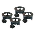 Rechaud Fogareiro de Pedra Sabão 14 cm - kit 04 unidades