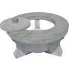 Rechaud Fogareiro De Pedra Sabão 20 Cm Rechaud Fogareiro De Pedra Sabão 20 Cm