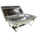 Rechaud Inox 9 Litros 1/1 Panelas Banho Maria 1 Cuba Buffet