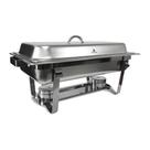 Rechaud Inox Retangular Pr-111 2 Cubas 9 Litros - Progas