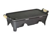 Rechaud Liso Ferro Fundido 2 Chamas Santana 43x24x13 Cm Rechaud Liso Ferro Fundido 2 Chamas Santana 43x24x13 Cm