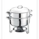 Rechaud redondo 13,5 Litros Aço Inox - Trovy