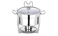 Rechaud Redondo Brinox Savoy 8 Litros 33 x 43 cm Aço Inox