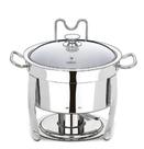 Rechaud redondo inox savoy 5lt - brinox