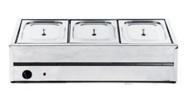 Rechaud Térmico 03 Cubas 1/2 X 100 RT03 Ibet
