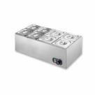 Réchaud térmico elétrico 8 cubas buffet banho maria ZPBF08E