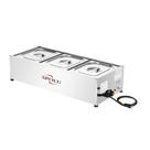 Rechaud Térmico Inox 3 cubas Spolu 127V SPL-505
