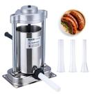 Recheador manual de salsicha VEVOR 2L/2kg de aço inoxidável com braçadeira Recheador manual de salsicha VEVOR 2L/2kg de aço inoxidável com braçadeira