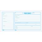 Recibo Comercial Com Canhoto - 50 Folhas - Pacote com 20 unidades