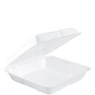 Recipiente articulado de espuma Dart 95HT1R Lg, 9,5 polegadas, pacote com 200