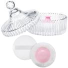 Recipiente Body Powder Puff LAKIRA Extra Large 400 mL com Puff