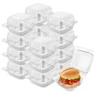 Recipiente Clamshell NOUOUIYT 150, pacote 13 x 13 cm com tampa