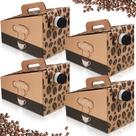 Recipiente Coffee to Go Dandat, pacote com 30 unidades de papelão isolado de 2,8 L