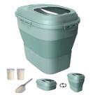 Recipiente de armazenamento de alimentos DDMOMMY Rice 20-50 libras com roda