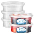 Recipiente de armazenamento de alimentos Fit Meal Prep 240 ml (pacote com 40) Recipiente de armazenamento de alimentos Fit Meal Prep 240 ml (pacote com 40)