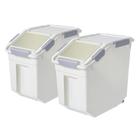 Recipiente de armazenamento de alimentos HANAMYA 15L Rice Storage BPA Free Recipiente de armazenamento de alimentos HANAMYA 15L Rice Storage BPA Free