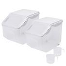 Recipiente de armazenamento de alimentos HANAMYA 20kg de arroz sem BPA 10L