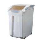 Recipiente de armazenamento de alimentos HANAMYA 33L com copo de medição sem BPA Recipiente de armazenamento de alimentos HANAMYA 33L com copo de medição sem BPA