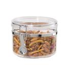Recipiente de armazenamento de alimentos Oggi Clear Canister 800 mL com tampa de fixação Recipiente de armazenamento de alimentos Oggi Clear Canister 800 mL com tampa de fixação