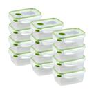 Recipiente de armazenamento de alimentos Sterilite Ultra-Seal 1.1L, pacote com 12
