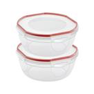 Recipiente de armazenamento de alimentos Sterilite Ultra-Seal 7.7L, pacote com 2