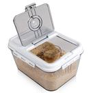 Recipiente de armazenamento de arroz Chef's Path com capacidade extra grande de 8L Recipiente de armazenamento de arroz Chef's Path com capacidade extra grande de 8L