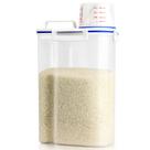 Recipiente de armazenamento de arroz Viretec 1,4 a 2,3 kg, hermético, livre de BPA
