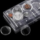 Recipiente de armazenamento de cápsulas de moedas Caixa para moedas de 40 mm Recipiente de armazenamento de cápsulas de moedas Caixa para moedas de 40 mm