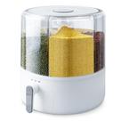 Recipiente de armazenamento de grãos e arroz Slow Slog 7,26 kg 6 Grid