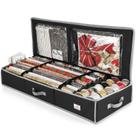 Recipiente de armazenamento de papel de embrulho Hearth & Harbor Christmas