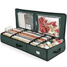 Recipiente de armazenamento de papel de embrulho Hearth & Harbor Christmas